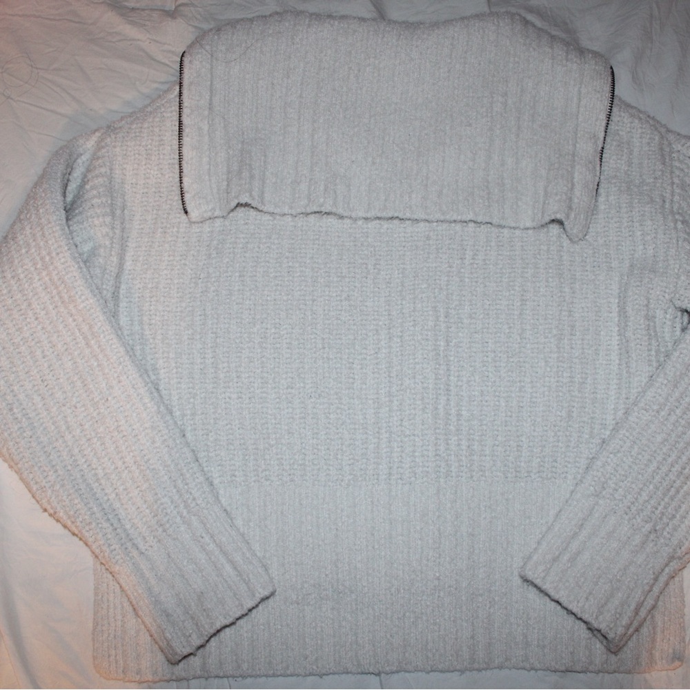 Universal Thread Cream Textured Sweater - Picture 2 of 3